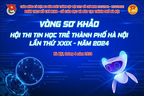 Học sinh trường tiểu học Hoàng Diệu tham gia vòng sơ khảo Hội thi Tin học trẻ Thành phố Hà Nội lần thứ XXIX - Năm 2024.
