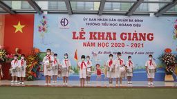 Trường tiểu học Hoàng Diệu quận Ba Đình - Hà nội - Tưng bừng khai giảng năm học mới 2020 - 2021