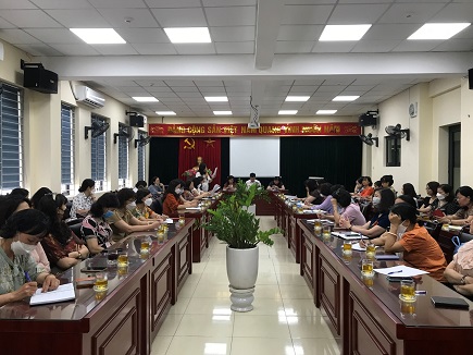 Phòng Giáo dục và Đào tạo quận Ba Đình tổ chức họp triển khai công tác tuyển sinh vào các trường mầm non, lớp 1, lớp 6 năm học 2022-2023 trên địa bàn quận Ba Đình