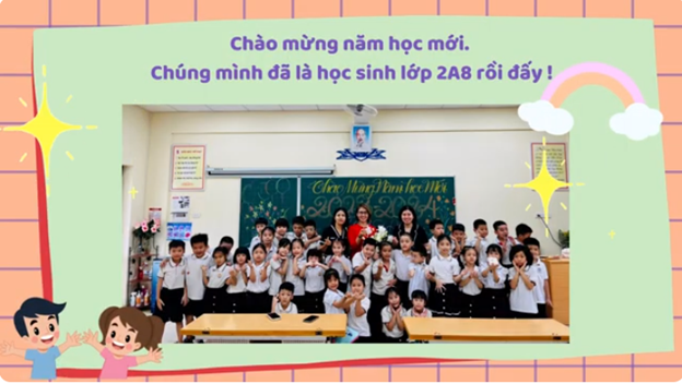 Bài dự thi "Lớp học hạnh phúc" - Lớp 2A8 - Trường T.H Hoàng Diệu - Năm học 2023-2024