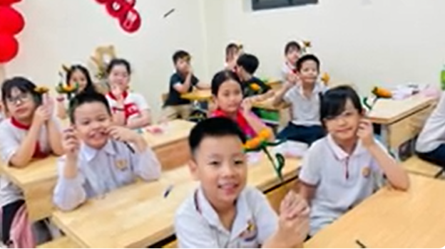Bài dự thi "Lớp học hạnh phúc" - Lớp 4A4 - Trường T.H Hoàng Diệu - Năm học 2023-2024