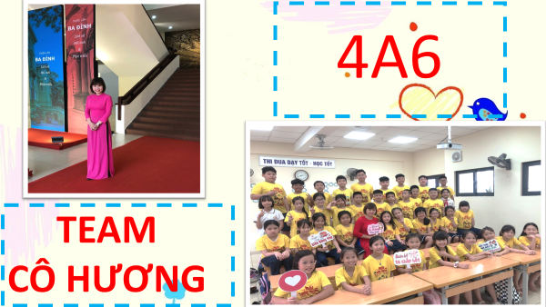 Bài dự thi "Lớp học hạnh phúc" - Lớp 4A6 - Trường T.H Hoàng Diệu - Năm học 2023-2024