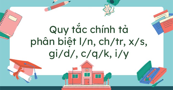 Một số quy tắc chính tả trong Tiếng Việt