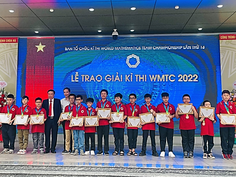 Học sinh trường tiểu học Hoàng Diệu xuất sắc đạt thành tích cao trong cuộc thi “Vô địch các đội tuyển Toán thế giới” – WMTC