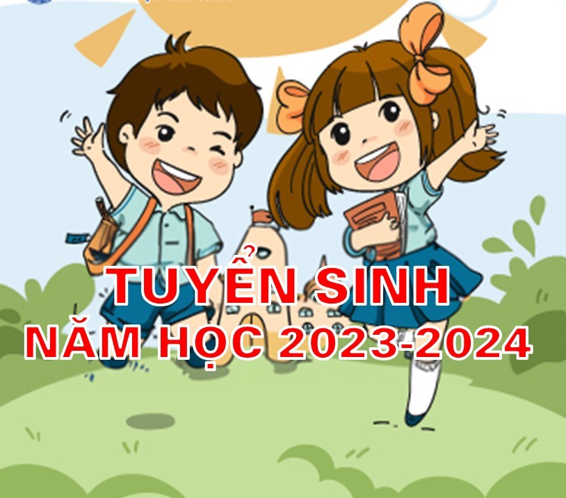 Thông báo tuyển sinh lớp 1 năm học 2023-2024 của trường Tiểu học Hoàng Diệu